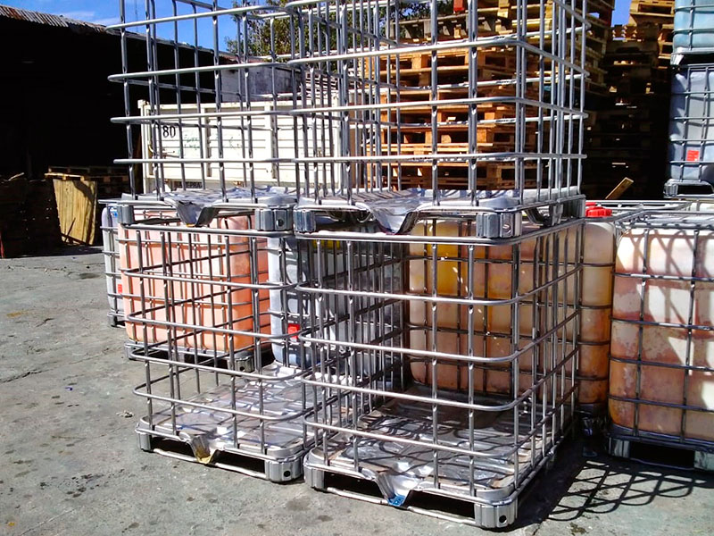 Canasto rack metal apilable