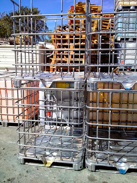 Canasto rack metal apilable