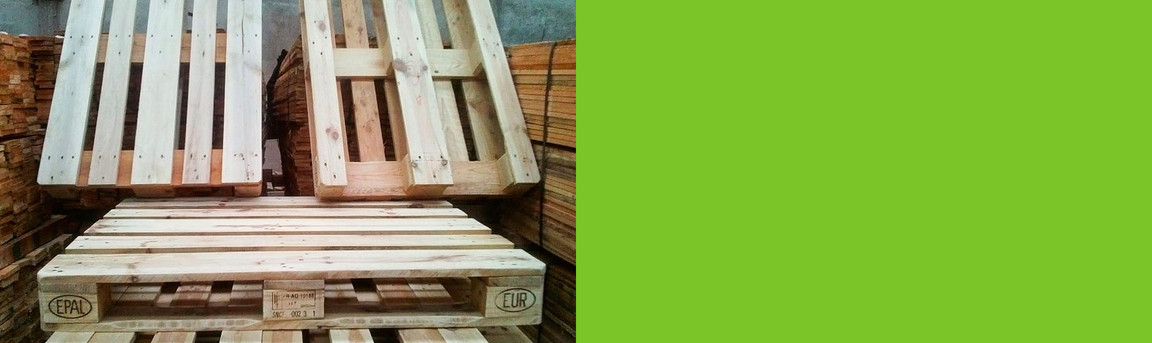 Pallets stock permanente