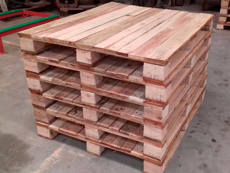Pallets superficie cerrada