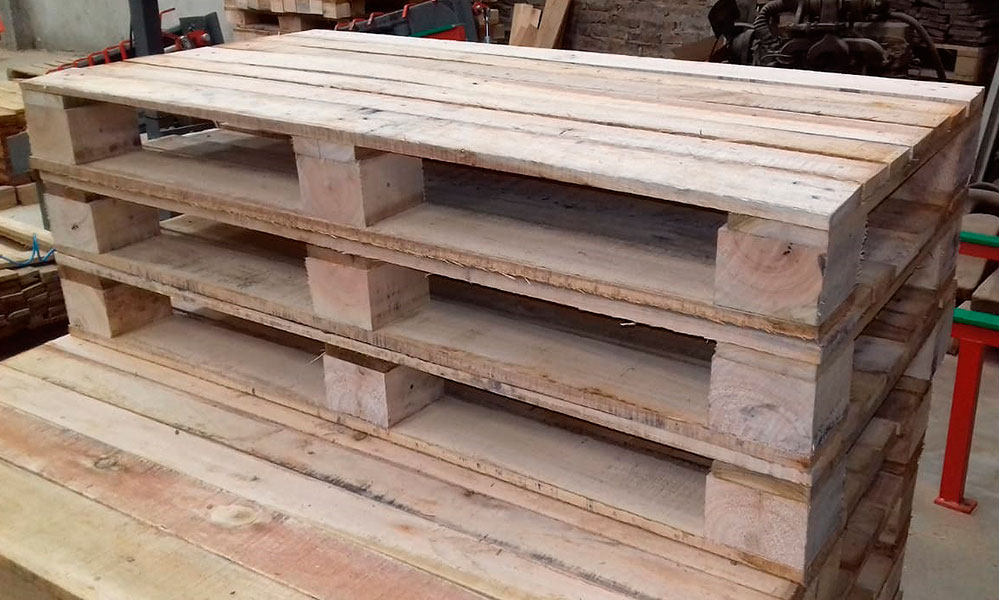 Pallets superficie cerrada