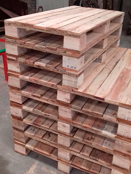 Pallets superficie cerrada