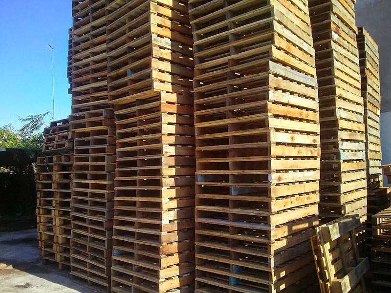Pallets con Tirantes